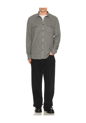 Faherty Legend Sweater Shirt in Grey. Size M. Also in S.