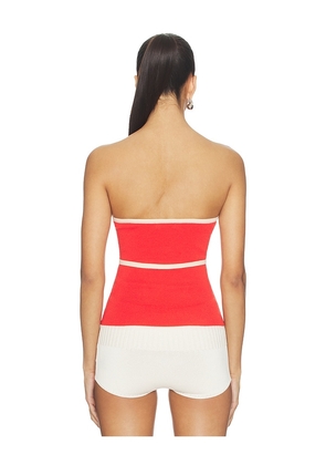 HEARTLOOM Averil Top in Red. Size L. Also in XS, S, M, XL.