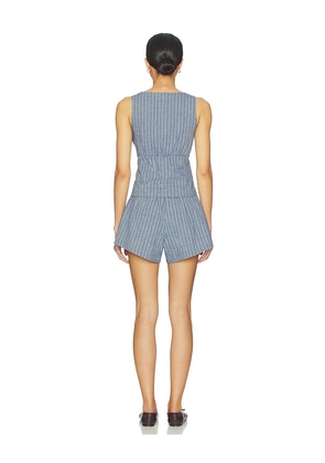 HEARTLOOM Jeni Set in Slate. Size L. Also in XS, S, M, XL.