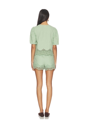 HEARTLOOM Janna Set in Sage. Size L. Also in XS, S.