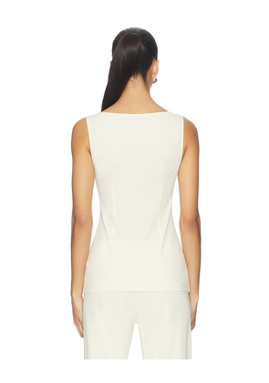 Geel Piper Top in Cream. Size L. Also in S, XS, M.