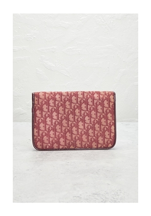 FWRD Renew Dior Diorissimo Clutch in Red.