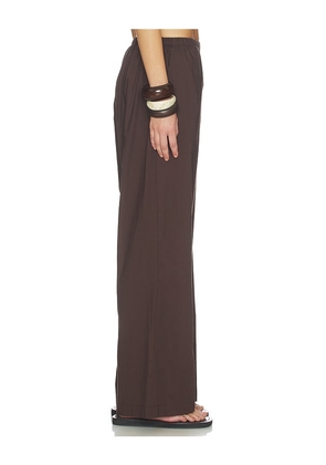 FAITHFULL Sabine Pants in Brown. Size L. Also in S, XS, M.