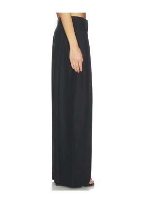 FAITHFULL Sofia Trouser in Black. Size L. Also in S, XS.