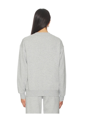 HOMMEgirls X Fruit Of The Loom Crewneck Sweatshirt in Light Grey. Size S. Also in XS.