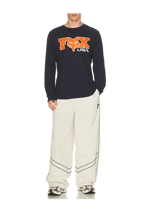 Fox Racing Circa 74 Thermal Long Sleeve Tee in Black. Size S. Also in M, L, XL/1X.
