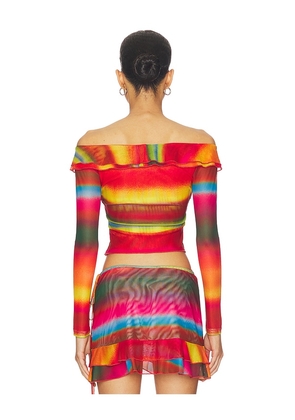 I.AM.GIA Mariska Top in Orange,Fuschia. Size L. Also in S, XXS, XS, M.