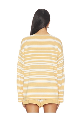 FAITHFULL Lyana Top in Beige. Size L. Also in XS, S, M, XL.