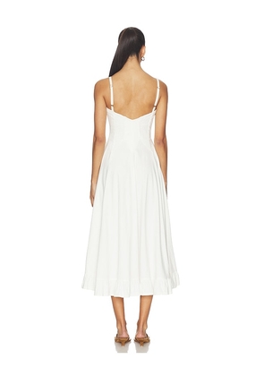 Free People Another Season Midi Dress in White. Size L. Also in XS, M.