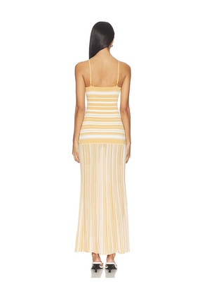 FAITHFULL Esenia Knit Dress in Tan. Size L. Also in XL.