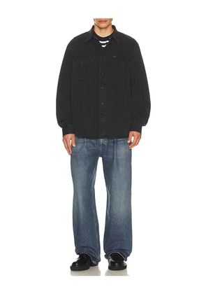 Filson Denim Guide Shirt in Black. Size L. Also in XL/1X, S, M.