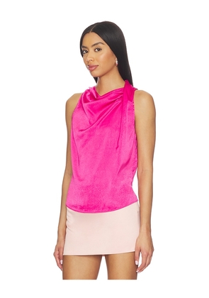 HEARTLOOM Remonia Top in Fuchsia. Size L. Also in XS, S, M.