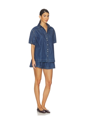 Free People Griselda Set in Blue. Size 10. Also in 12, 2, 4, 6, 0, 8.