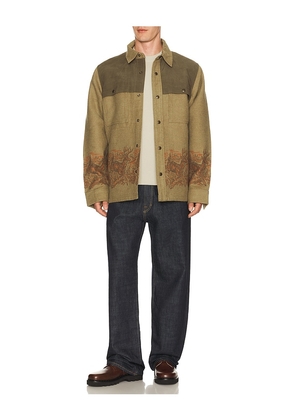 Filson Colchuck Forester Shirt Jacket in Green. Size L. Also in S, M, XL/1X.