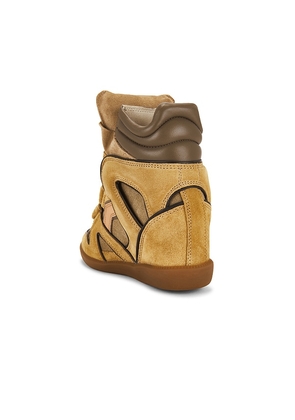 Isabel Marant Bekett Sneaker in Tan. Size 36. Also in 38, 39.