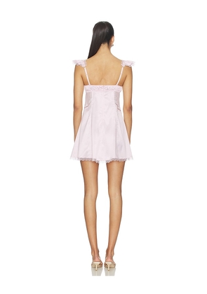 For Love & Lemons Starlet Slip Dress in Pink. Size XS. Also in S, M, L, XL.