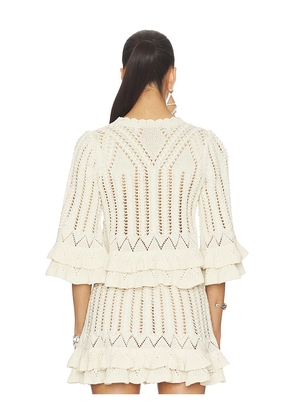Isabel Marant Etoile Norma Sweater in Neutral. Size 36/4. Also in 38/6, 40/8, 42/10.