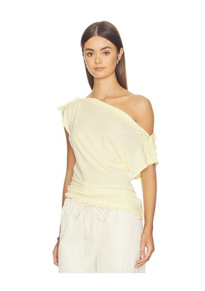 Free People x REVOLVE Riley Knit Top in Yellow. Size L. Also in M.