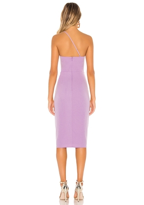 Lovers and Friends Lazo Midi Dress in Purple. Size XL. Also in L, M, S, XS.