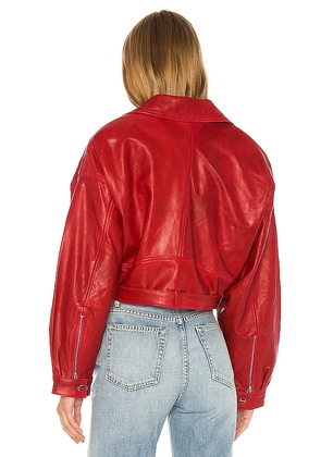 LAMARQUE X REVOLVE Dylan Jacket in Red. Size S. Also in XS, M.