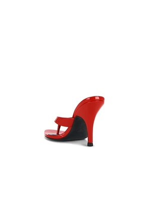 FEMME LA Tokyo Thong Sandal in Red. Size 10. Also in 6, 7, 8, 9, 11.