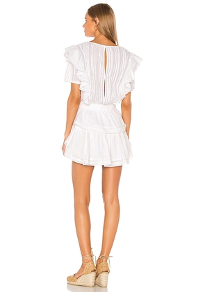 LoveShackFancy Natasha Dress in White. Size M. Also in XS, L, XL.