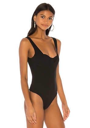 Lovers and Friends Aiden Bodysuit in Black. Size M. Also in L, S, XL, XS, XXS.