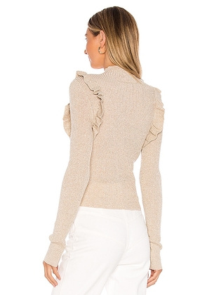 MAJORELLE Annie Sweater in Neutral. Size XS. Also in S, XL.