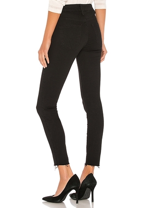 MOTHER The Pixie Ankle Fray Jeans in Black. Size 24. Also in 23, 25, 26, 27, 28, 30, 31, 32, 33, 34.
