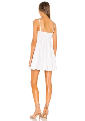 Lovers and Friends Somerset Mini Dress in White. Size S. Also in L, M, XS.