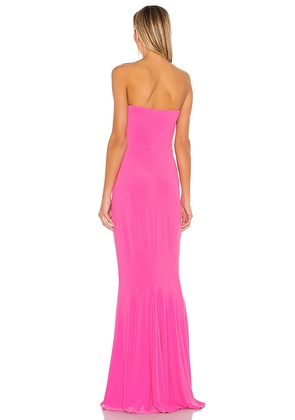 Norma Kamali x REVOLVE Strapless Fishtail Gown in Pink. Size M. Also in XXS, XS, S, L, XL.