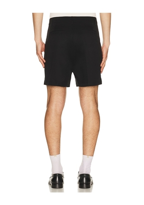 Fred Perry x Kris Van Assche Tailored Shorts in Black. Size 30. Also in 32, 34, 36.