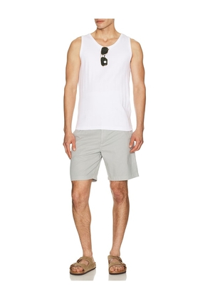 Faherty Essential Chino Shorts in Grey. Size 30. Also in 31, 32, 36.
