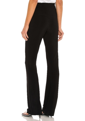 Norma Kamali x Lifestyle Boot Pant in Black. Size M. Also in XS, S, L, XL.