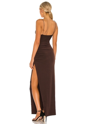 Lovers and Friends Odessa Gown in Brown. Size M. Also in L, XL.