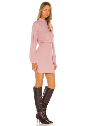 MAJORELLE Monette Dress in Pink, purple. Size M. Also in XL.