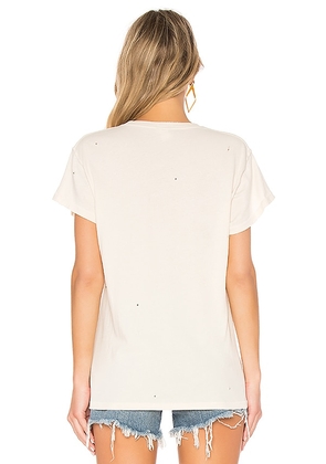 Madeworn Rolling Stones Tee in White. Size S. Also in L.