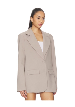 Favorite Daughter The Favorite Oversized Blazer in Taupe. Size L. Also in S, M.