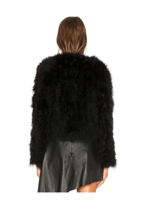 LAMARQUE Deora Jacket in Black. Size M. Also in XS, S, L, XL.