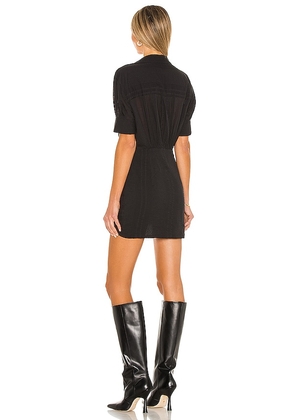 L'Academie the Court Mini Dress in Black. Size S. Also in XXS, XS.