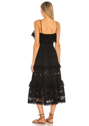 Lovers and Friends Dallas Midi Dress in Black. Size XS. Also in S.