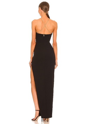 Nookie Estella Gown in Black. Size M. Also in XS, S, L.