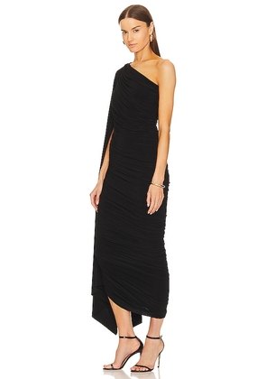Norma Kamali Diana Gown W/ Sleeve in Black. Size XS. Also in XXS.