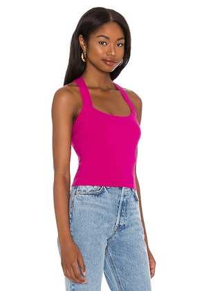 NBD Tia Tie Back Top in Fuchsia. Size L. Also in XS, M.