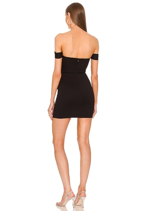 Michael Costello x REVOLVE Maia Mini Dress in Black. Size M. Also in S, L.