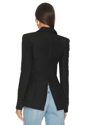 L'Academie Emmy Blazer in Black. Size M. Also in XS, XXS, S, L.