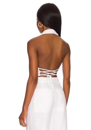 Lovers and Friends Sydney Vest in White. Size M. Also in L, XL.