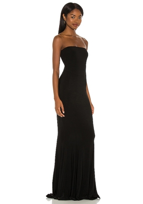 Norma Kamali x REVOLVE Strapless Fishtail Gown in Black. Size M. Also in XXS, XS, S, L, XL.