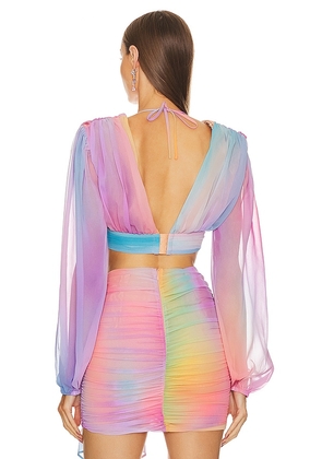 Michael Costello x REVOLVE Adia Top in Lavender. Size M. Also in XXS, XS, S.