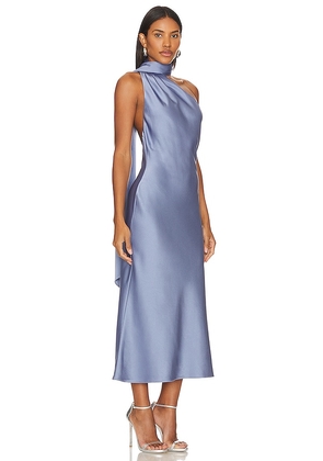 MISHA Vivica Dress in Blue. Size M. Also in XS, L.